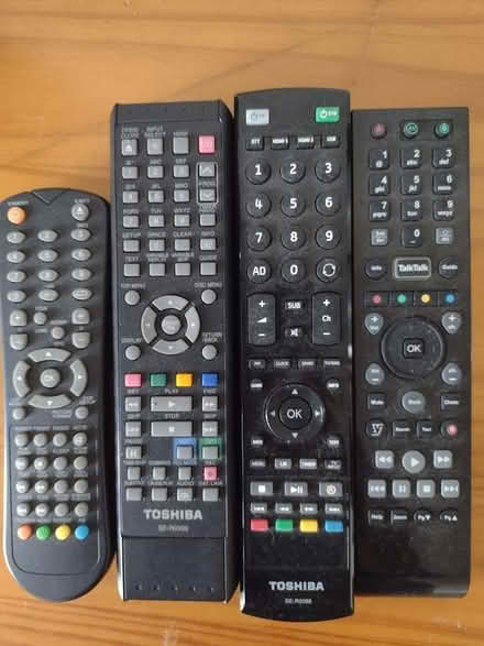 Photo of free 4 x TV remote controls (Pokesdown BH5) #1