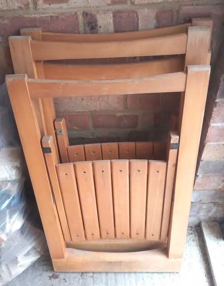 Photo of free 2 folding chairs (Winterbourne, Lewes. BN7) #1