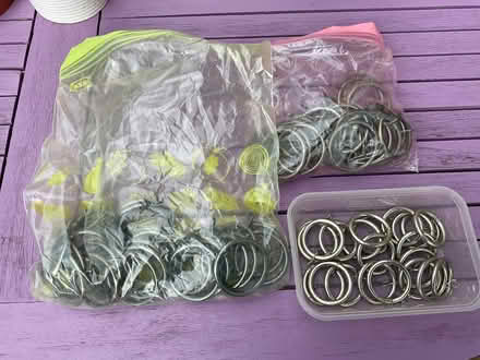 Photo of free Stainless steel curtain eyelets (Crown Wood RG12) #1