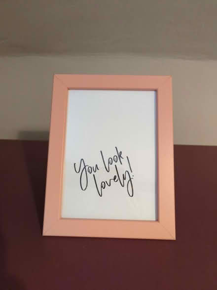Photo of free Pink picture frame (Prenton CH43) #1