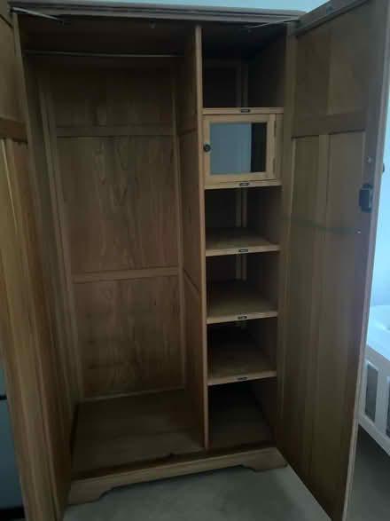 Photo of free Wooden wardrobe (Biggin hill TN16) #2