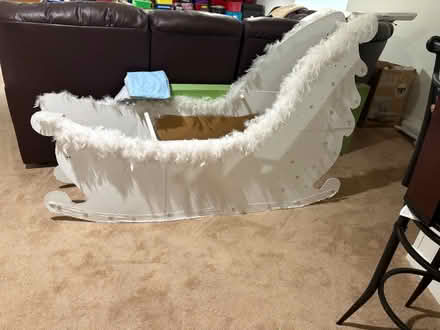 Photo of free decorative sleigh (Wellesley Hills) #1
