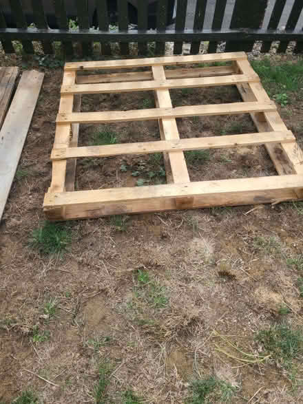 Photo of free Large wooden pallet (Roehampton SW15) #1