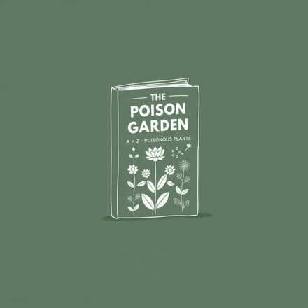 Photo of Alnwick The Poison Garden A-Z Of Poisonous Plants Book (Malvern Link WR14) #1