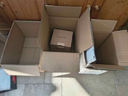 Photo of free Five double-skinned strong boxes + bubblewrap (Risinghurst OX3) #2
