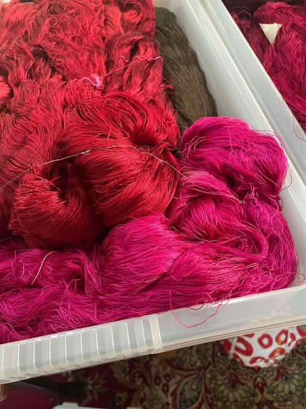 Photo of free Vintage silk skeins in various colours (Sandford-on-Thames OX4) #3