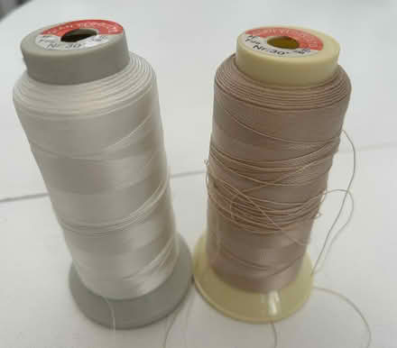 Photo of free 2 large reels of sewing thread (KT23 Great Bookham) #1