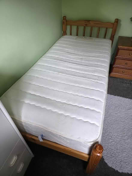 Photo of free Single bed and mattress (Knebworth SG3) #1