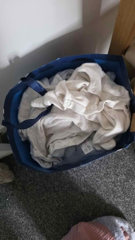 Photo of free Bag of tiny baby vests/babygrows (Birmingham B44) #1