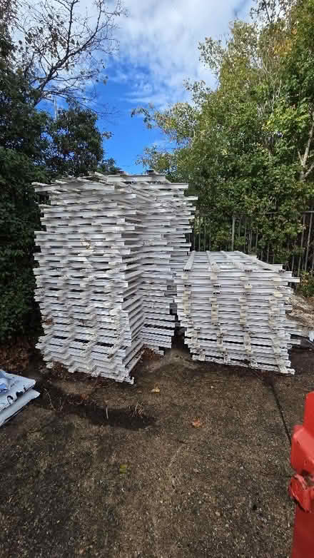 Photo of free Large Quantity of White Metal Frames – Fair Condition (Sudbury UB6) #2