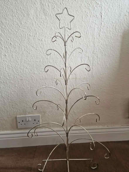Photo of free Shiny metal Christmas tree (Appleford OX14) #1