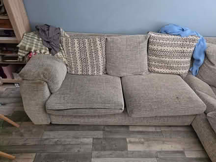 Photo of free Grey Rattan Sofa (Coity CF31) #2