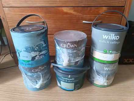 Photo of free Tin of paint (WF3 Stanley) #1
