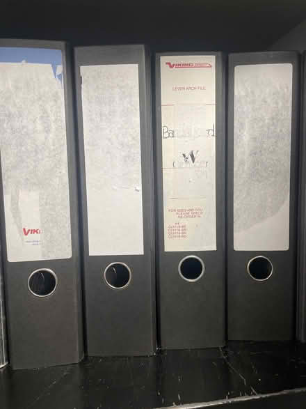 Photo of free Lever arch files (Lexden CO3) #1