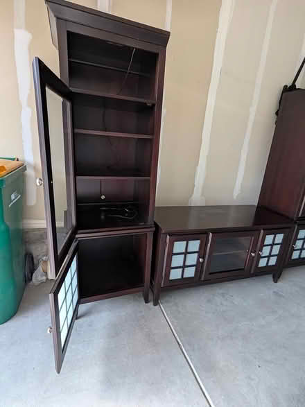 Photo of free Entertainment Center/Storage Shelf (Crystal Valley Ranch) #3