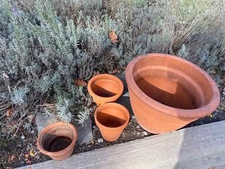 Photo of free Outdoor terracotta pots (Orleans) #1