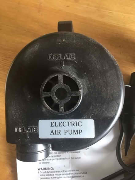 Photo of free Air pump (Great Wakering Essex SS3) #2