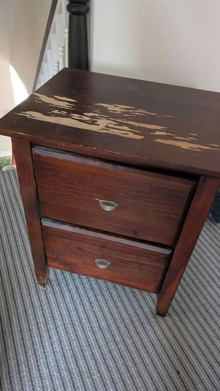 Photo of free Bedside tables x2 (Bath Combe Down BA2) #2