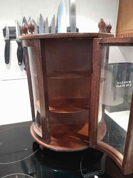 Photo of free Knick knack cupboard. 16" x 6". (Selsley GL5) #2