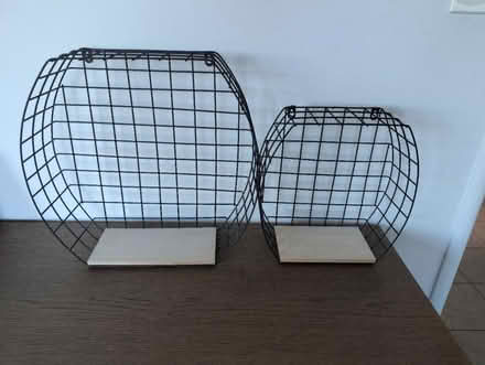 Photo of free Decorative wire shelves (El Cerrito) #1