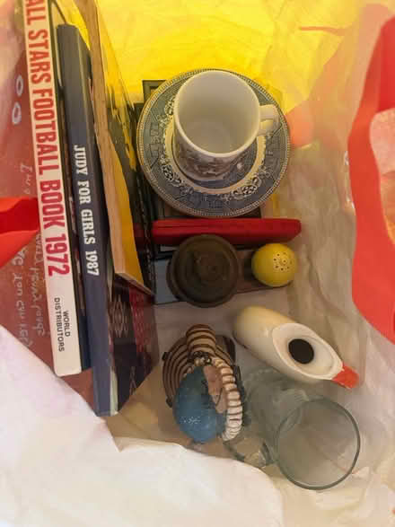 Photo of free Bag of mixed vintage items (Biggleswade SG18) #1