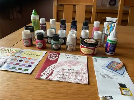 Photo of free Crafting paints, etc (Orpington BR5) #1