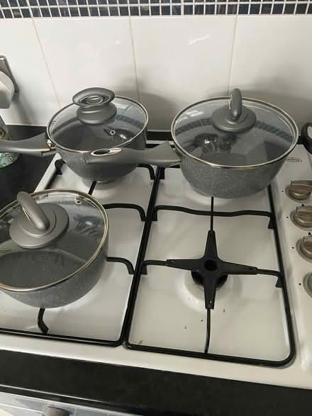 Photo of free 3 saucepans (Gillingham ME7) #1