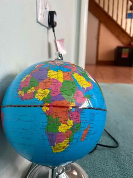Photo of free Globe touch lamp (Pebsham, Bexhill TN40) #2