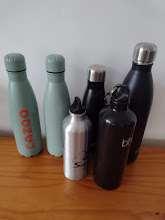 Photo of free 6 x stainless steel drinks bottles (Pokesdown BH5) #1