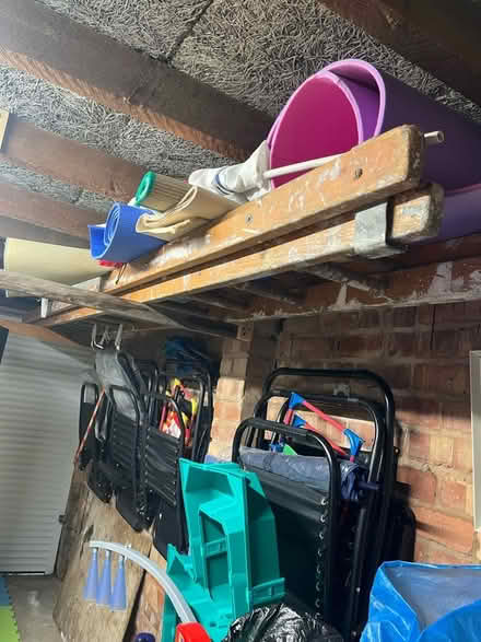 Photo of free Heavy duty wooden ladders (Woodchurch CH49) #1