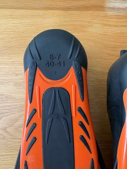 Photo of free Zoggs fins / flippers 40-41 6-7 (Northchurch HP4) #2