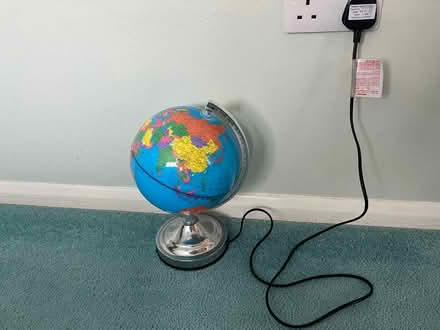 Photo of free Globe touch lamp (Pebsham, Bexhill TN40) #1