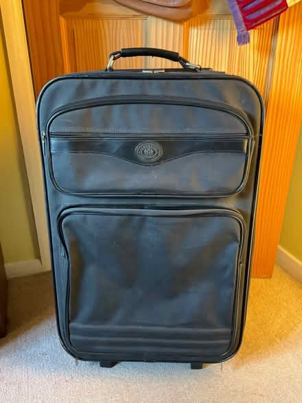 Photo of free 3 two-wheeled suitcases, black (Woodley RG5) #3