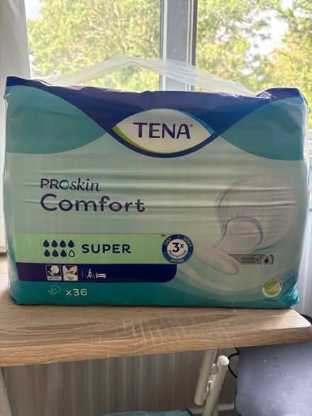 Photo of free Tena pads super (South Croydon CR2) #1