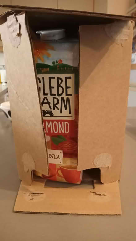 Photo of free Opened box of Glebe Farm Almond Drink (Canton CF5) #1