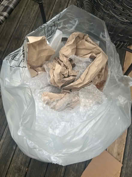 Photo of free Bin bag of packaging (Pennhill BH14) #1