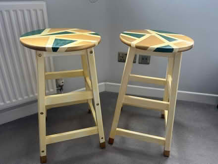 Photo of free 2 x bar stools (OX14) #1