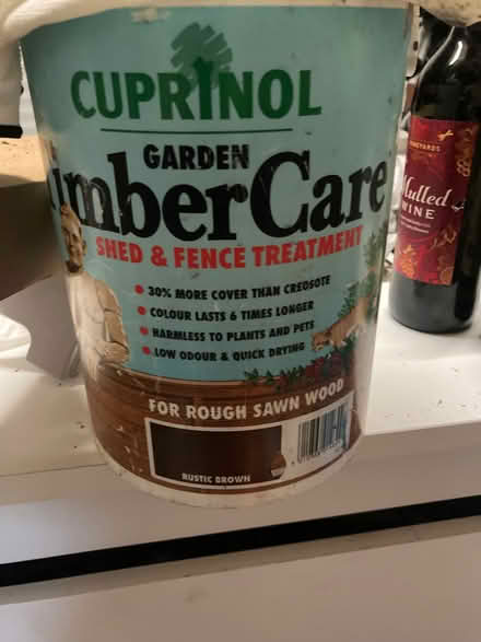 Photo of free Cuprinol Wood Protection paint. (Pannal HG2) #1