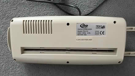 Photo of free Ibp Paper Shredder (Fareham PO15) #2