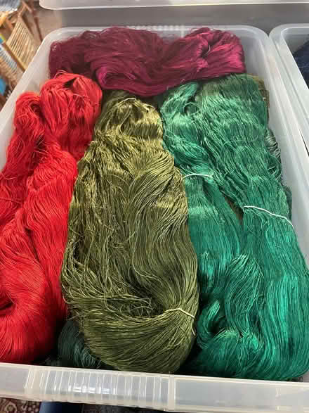 Photo of free Vintage silk skeins in various colours (Sandford-on-Thames OX4) #2