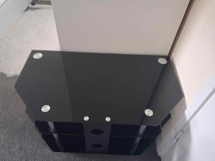Photo of free Glass tv stand, curtains and xxxxl teddy bear (Braintree CM7) #3