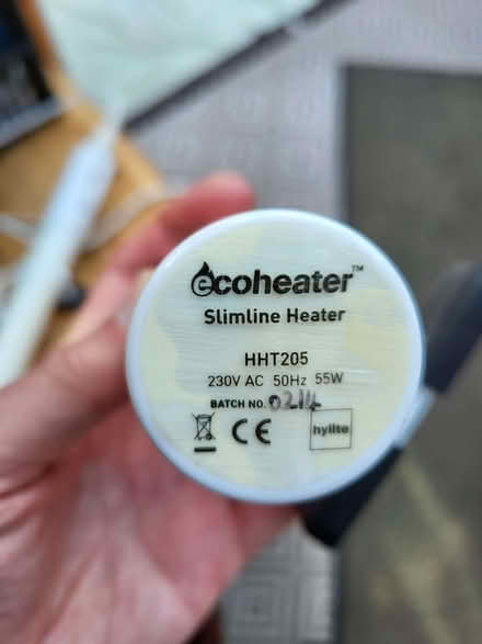 Photo of free 2x slimline heaters by ecoheater (Wood End B95) #3