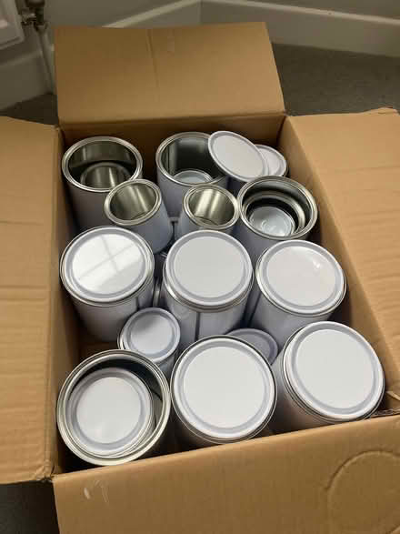 Photo of free Empty paint tins (OX14) #1