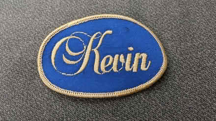 Photo of free Kevin name patch (west side of Horsham RH12) #1