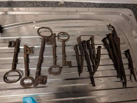 Photo of free Antique keys and nails (Leatherhead) #1