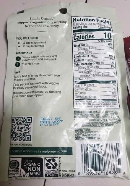 Photo of free Condiments (Whitestone) #2