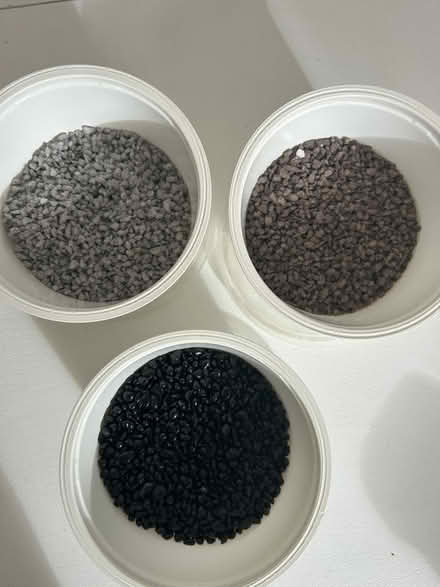 Photo of free 3 pots of decorative stones (KT23 Great Bookham) #1