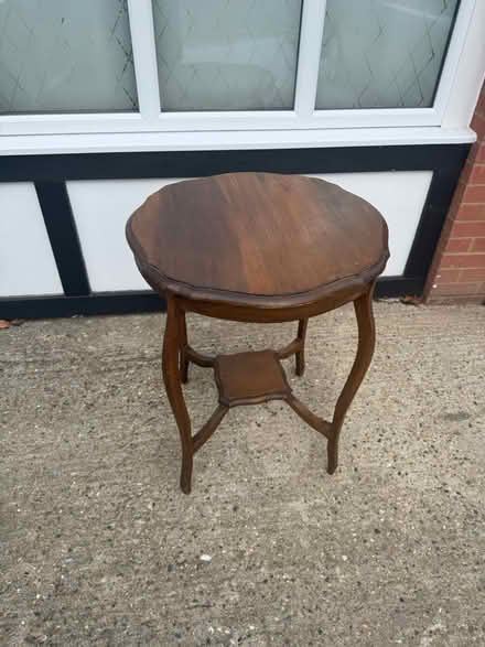 Photo of Wooden circular table (Herne Bay) #4