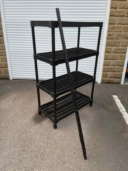 Photo of free Heavy Duty Plastic Shelving. (Harrogate HG1) #1
