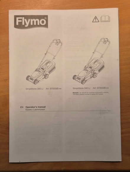 Photo of free Flymo SimpliStore Cordless Lawnmower + Charger NO BATTERIES (Purley on Thames RG8) #3